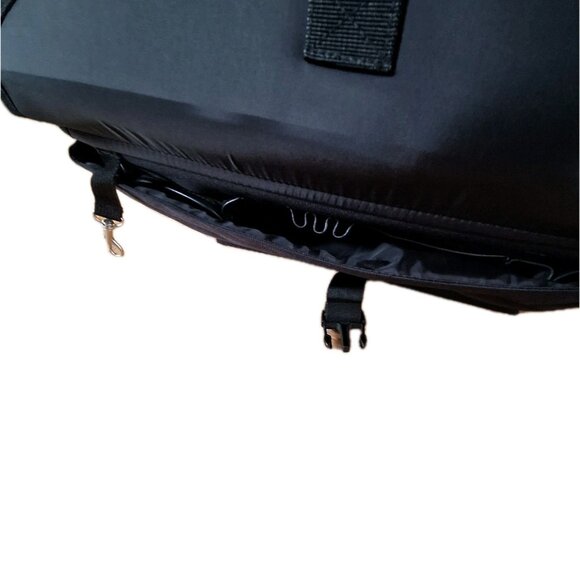 Samsonite Business Briefcase Laptop Bag Classic Black Portfolio Case Nylon - Picture 11 of 16